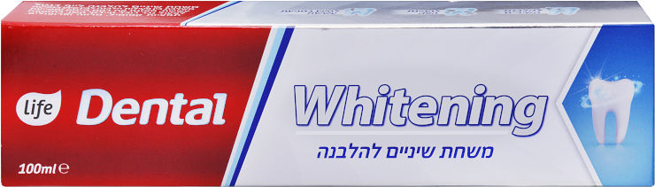 DENTAL משחת שיניים להלבנה