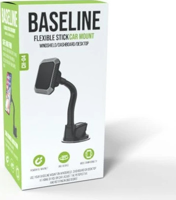 מתקן סלולרי מגנטי לרכב Baseline CH-04 זרוע גמישה ארוכה