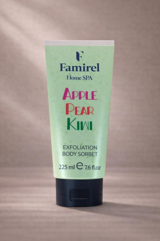 סורבה גוף פילינג FAMIREL תפוח, אגס וקיווי