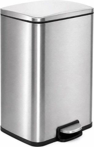 פח דוושה Milo 50L - צבע נירוסטה