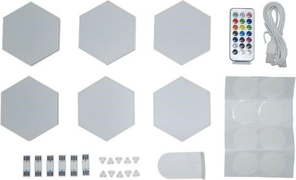 לבני תאורת Haxon LED דקורטיביות Dragon דרגון STDRA-LHEX-RF