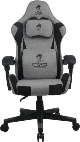 כסא גיימינג מעוצב Dragon דרגון Flex אפור