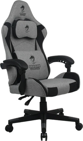 כסא גיימינג מעוצב Dragon דרגון Flex אפור