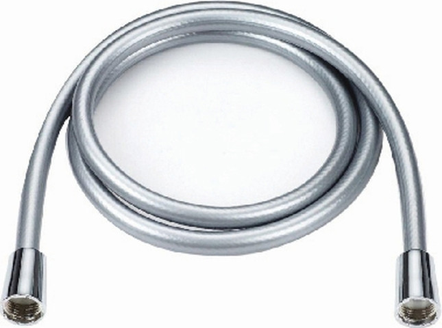 צינור מקלחת PVC כסוף 1.5 מטר