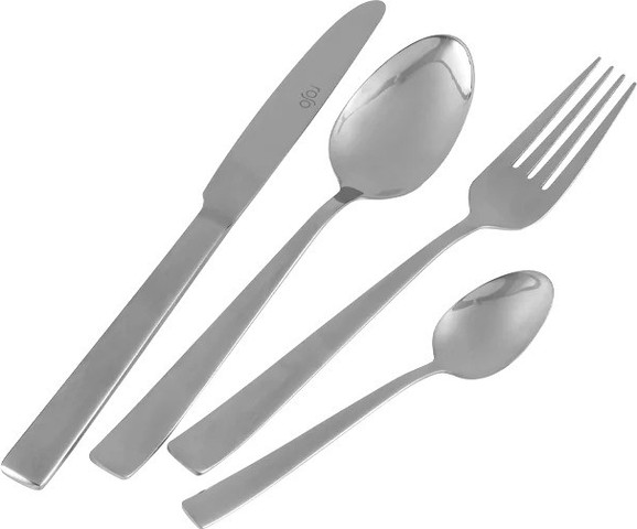סט סכו”ם 24 חלקים כסף Bistro