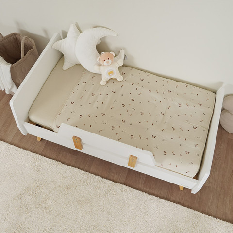 מיטת מעבר דייניז – Dainy’s Caroline Toddler Bed Classic White 130×70 cm