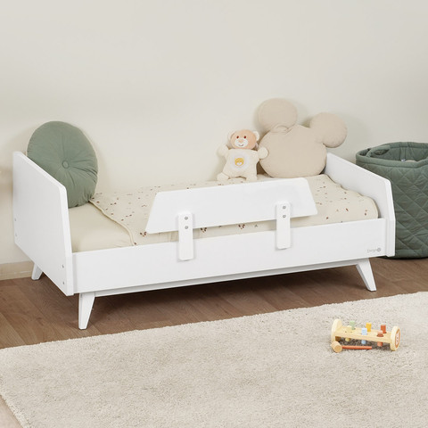 מיטת מעבר דייניז – Dainy’s Caroline Toddler Bed Classic White 130×70 cm