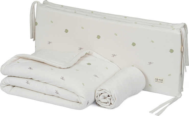 סט מצעים למיטת תינוק ליין גינה אורבנית – Baby Bed Set