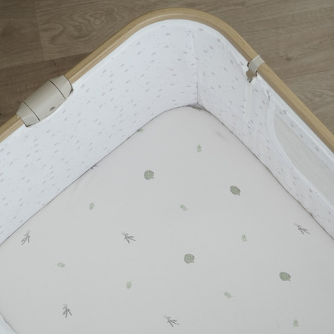 סדין עריסה ליין גינה אורבנית מודפס – Crib Sheet 90X60 cm