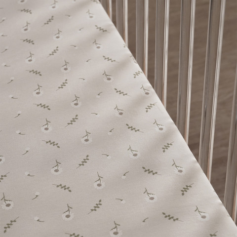 סדין מיטה ליין גינה אורבנית מודפס – Baby Bed Sheet 135X80 cm