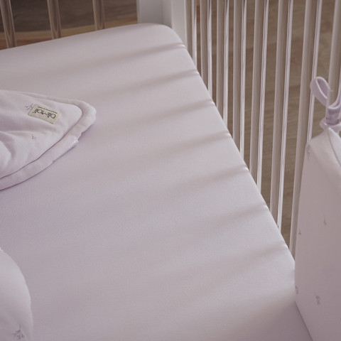 סדין מיטה ליין גינה אורבנית חלק – Baby Bed Sheet 135X80 cm