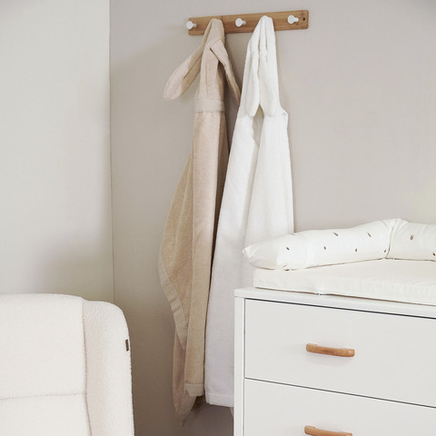 מגבת קשירה L ליין גינה אורבנית – Hooded Towel with Straps 115X85 cm