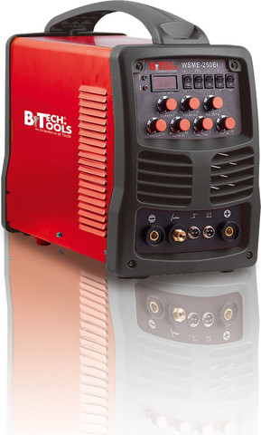 רתכת לאלומיניום וברזל אינוורטר AC/DC 250AH מערכת TIG + MMA Wave 5 מבית B.Tech