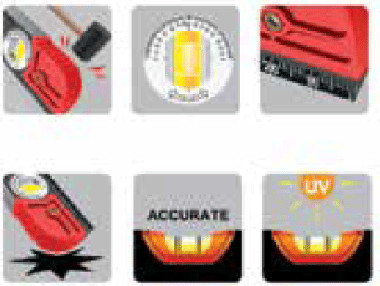 פלס מגנטי בועה צהובה (Yellow Vial) יצוק סדרה 60-61 B.Tech