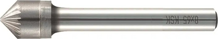 פצירת וידיה YG8 4CUT מסתובבת KSK – חרוט שטוח 90° | B.Tech