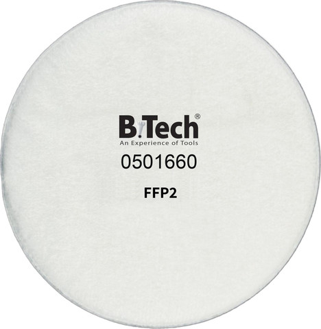 כותנת סינון עגולה 660 מארז 10 יח EN 143 B.Tech P9 | B.Tech