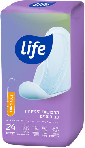 תחבושות לונג פלוס עם כנפיים