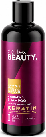 שמפו שיער קרטין מבית Cortex Beauty
