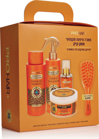 פרו הייר מארז טיפוח שמן קיק