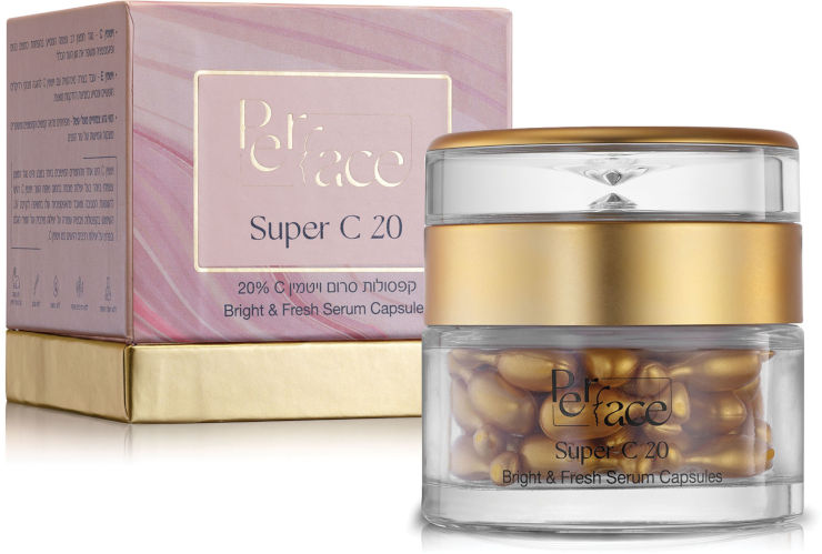 Super C 20 - קפסולות סרום ויטמין C 20%