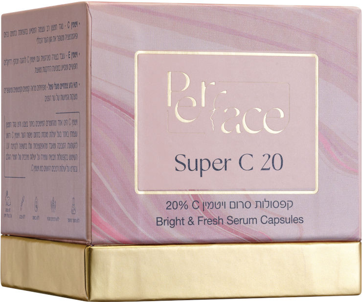 Super C 20 - קפסולות סרום ויטמין C 20%