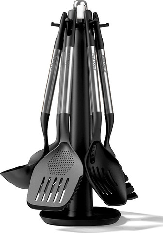 מעמד כלי ששת מסתובב 7 חלקים SILVER URBAN