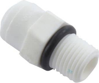 מחבר ישר 1/4" זכר לצינור 6 מ"מ