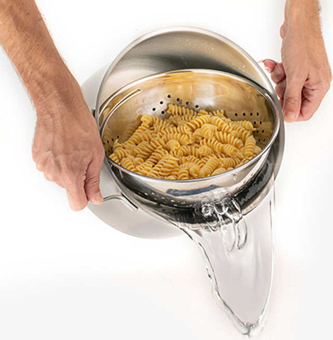 סיר נירוסטה 24 ס"מ גבוה, 6.7 ליטר COOK MASTER