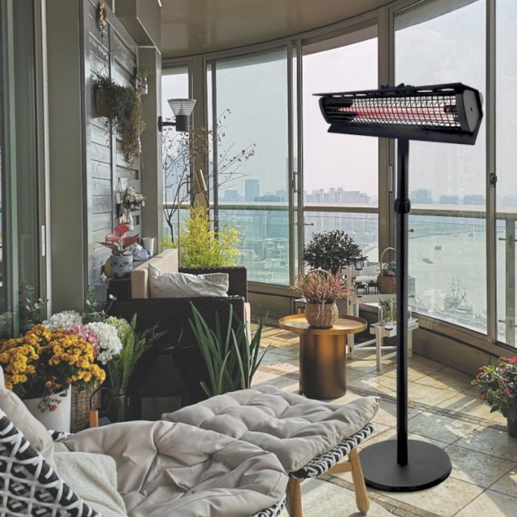 מחמם חוצות חשמלי עומד S.PATIO 2500W ס.פאטיו 37094