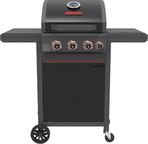 גריל גז 3 מבערים כולל כירת צד Amgazit אמגזית Blueflame 34067
