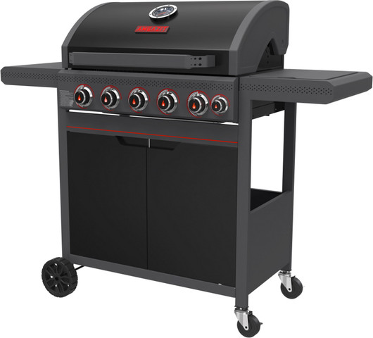 גריל גז 5 מבערים כולל כירת צד Amgazit אמגזית Blueflame 34069