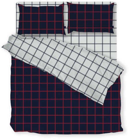 סט מצעים 100% כותנה GAP- דגם Checks