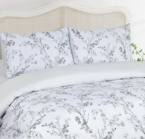 Laura Ashley סט מצעים 100% כותנה פרקל- דגם Forsythia