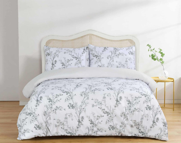 Laura Ashley סט מצעים 100% כותנה פרקל- דגם Forsythia