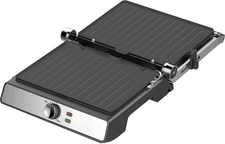 טוסטר לחיצה 4 פרוסות מקצועי נירוסטה LUXOR – 2000W