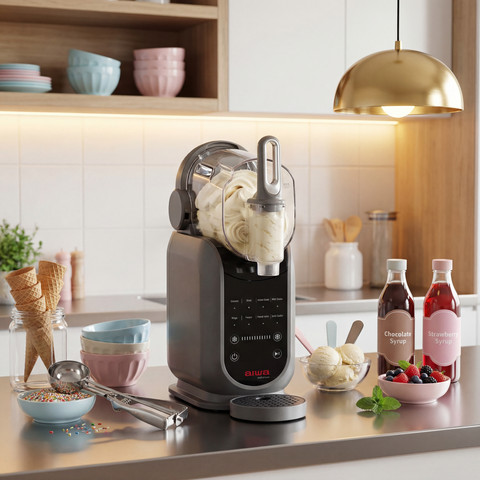 מכונת ברד וגלידה אמריקאית SLUSHIE מבית AIWA JAPAN