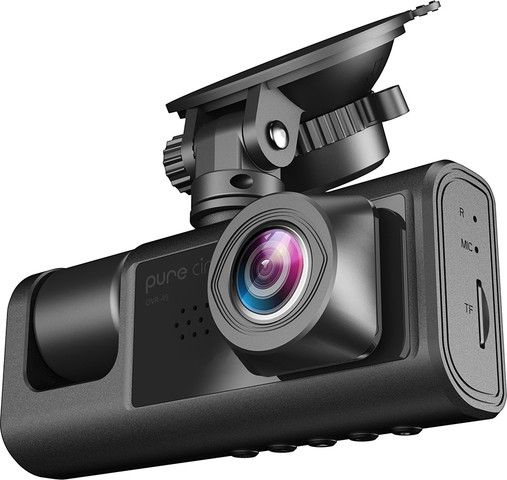 מצלמת דרך לרכב עם 3 עדשות צילום דגם DVR-45