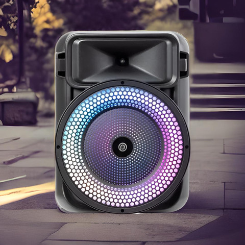בידורית קריוקי ניידת 1100W דגם WOMB-108