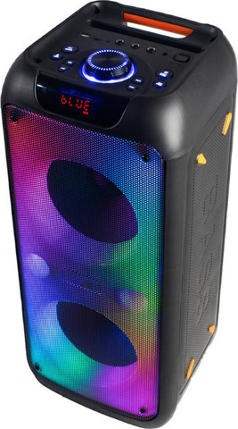 רמקול נייד 2500W עם מיקרופון אלחוטי דגם WOMB-208