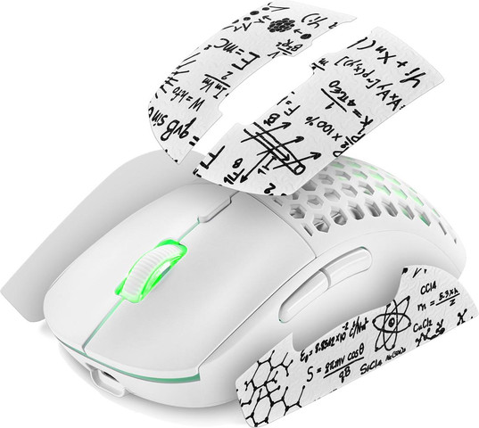 עכבר גיימינג אלחוטי  15,000DPI, לבן דגם M-1 MOUSE-SKYLONG-W