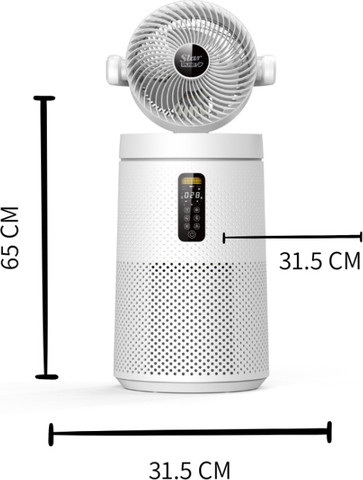 מטהר אוויר חכם Star Pure סטאר פיור Air STP-AB שחור