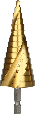 מקדח ספירלה מדורג 4 – 32 ממ - KASCO