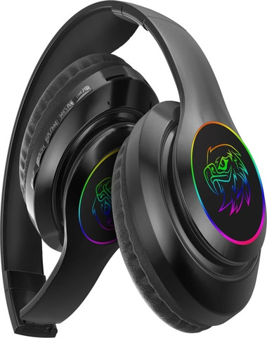 אוזניות קשת עם חיבור בלוטוס Bluetooth ניתנות לקיפול עם כבל טעינה - גיימינג