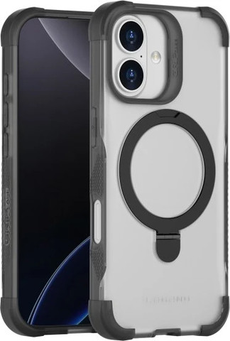 כיסוי Grip Case Legend תומך MagSafe ל- Apple iPhone 17 בצבע עשן