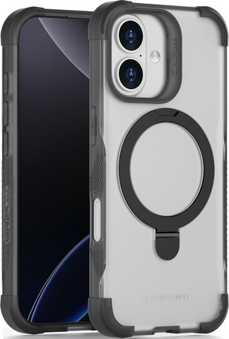 כיסוי Grip Case Legend תומך MagSafe ל- Apple iPhone 17 בצבע עשן