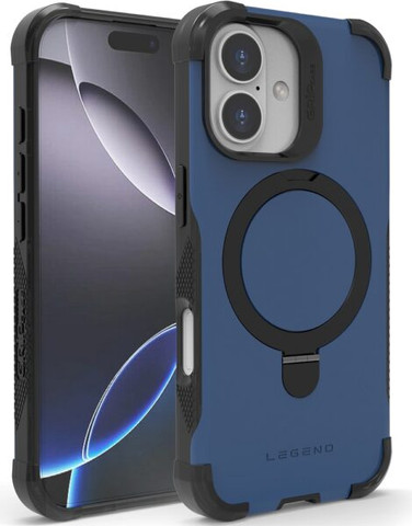 כיסוי Grip Case Legend תומך MagSafe ל- Apple iPhone 17 בצבע עשן