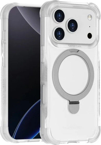 כיסוי Grip Case Legend תומך MagSafe ל- Apple iPhone 17 Pro - צבע שקוף