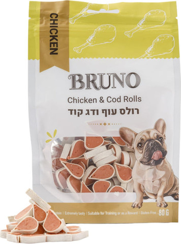 חטיף כלבים ברונו רול