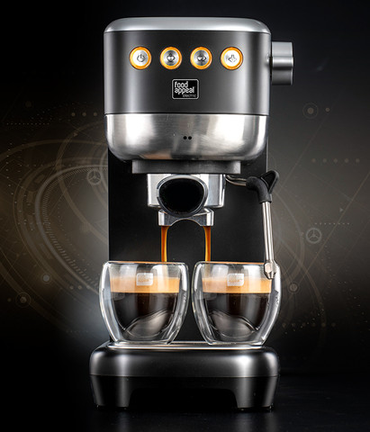 מכונת קפה אספרסו 2 ב-1 קפה טחון / קפסולות Nespresso מבית Food appeal