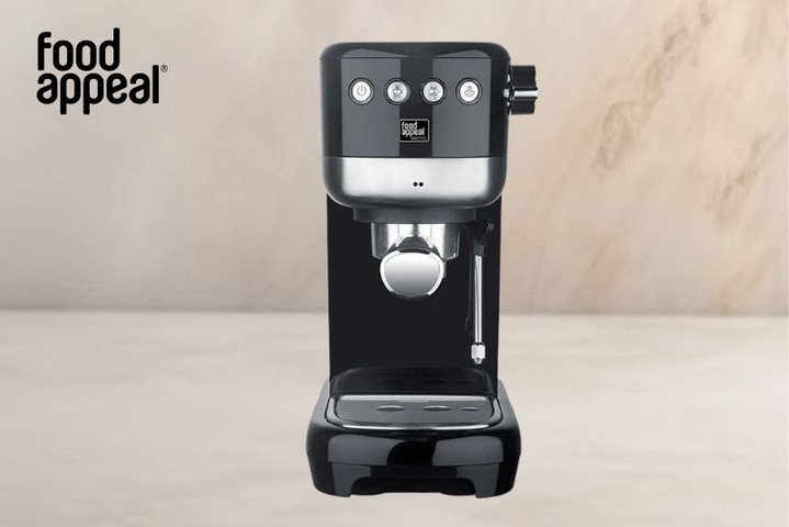 מכונת קפה אספרסו 2 ב-1 קפה טחון / קפסולות Nespresso מבית Food appeal